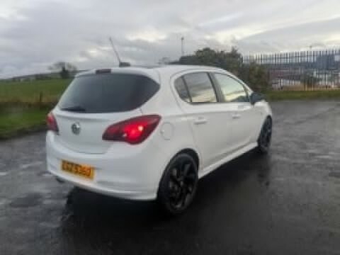 Vauxhall Corsa 1.4 I Ecotec Sri VX Line Nav Black 2019 LGZ5360 White #2