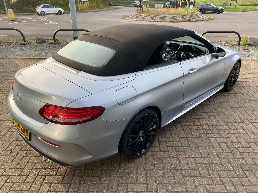 Mercedes-Benz C Class 2.1 C220d Amg Line Cabriolet G-tronic Euro 6 S S FM66ZNB Silver #5