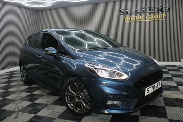 Ford Fiesta 1.0T Ecoboost Mhev St-line Edition Hatchback P ST70JFN Blue #2