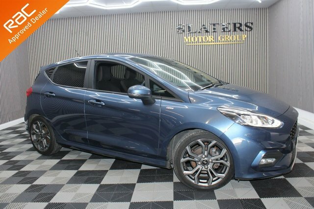 Ford Fiesta 1.0T Ecoboost Mhev St-line Edition Hatchback P Blue