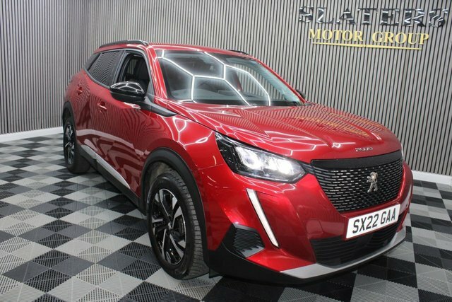 Peugeot 2008 1.2 Puretech Allure Premium Suv SX22GAA Red #2