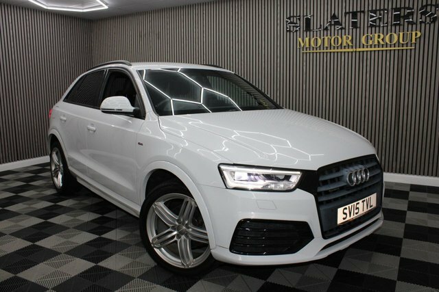 Audi Q3 2.0 Tdi S Line Plus Suv S Tronic Quattr White #2