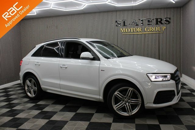 Audi Q3 2.0 Tdi S Line Plus Suv S Tronic Quattr White