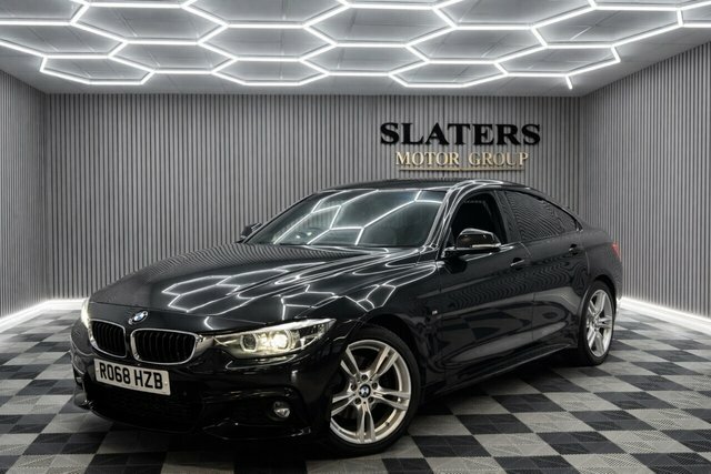 BMW 4 Series Gran Coupe 2.0 420D M Sport Hatchback Euro 6 RO68HZB Black #6