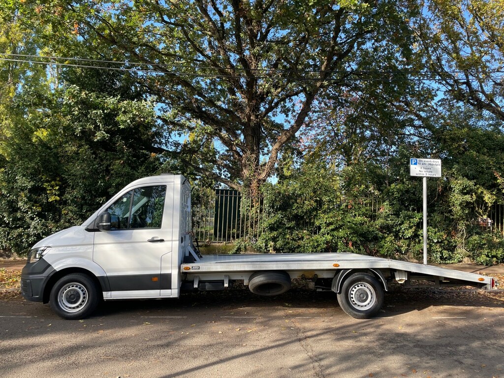 Volkswagen Crafter Transporter 2.0 Tdi Cr35 Startline Vehicle Transpo HV23NXK White #4
