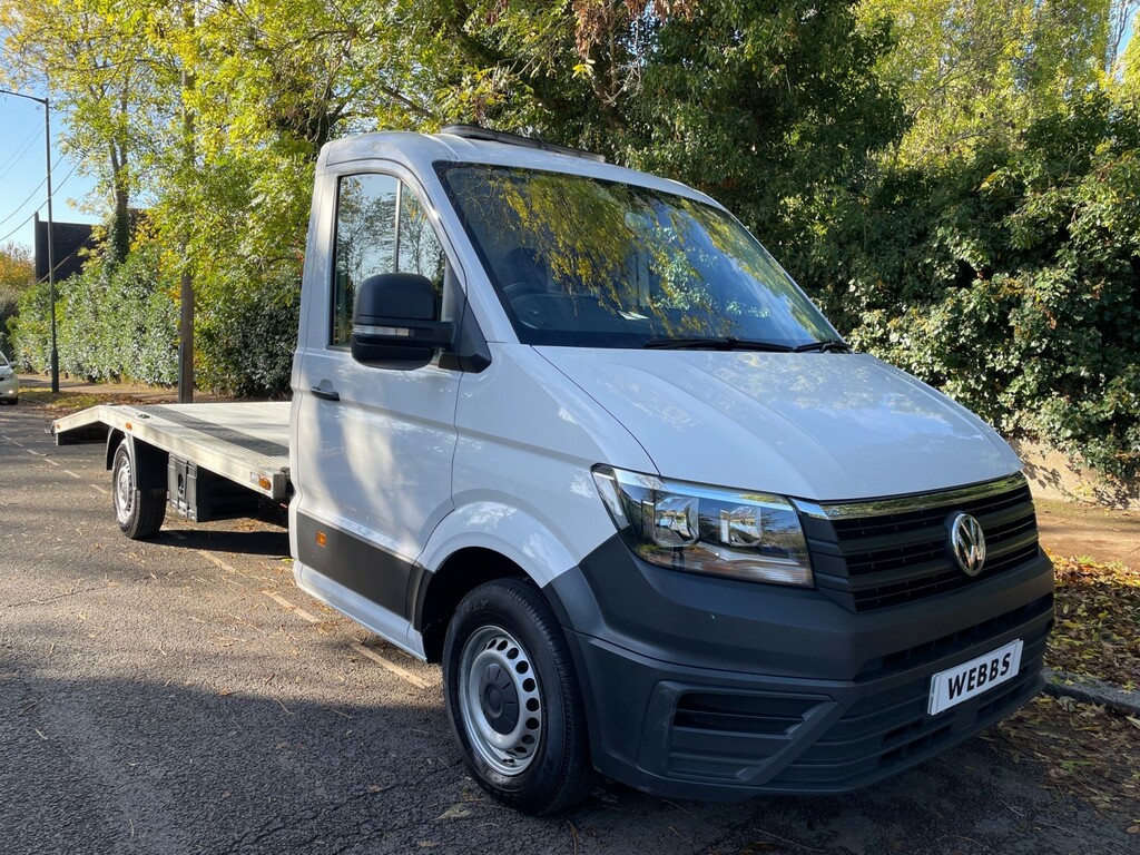 Volkswagen Crafter Transporter 2.0 Tdi Cr35 Startline Vehicle Transpo HV23NXK White #3