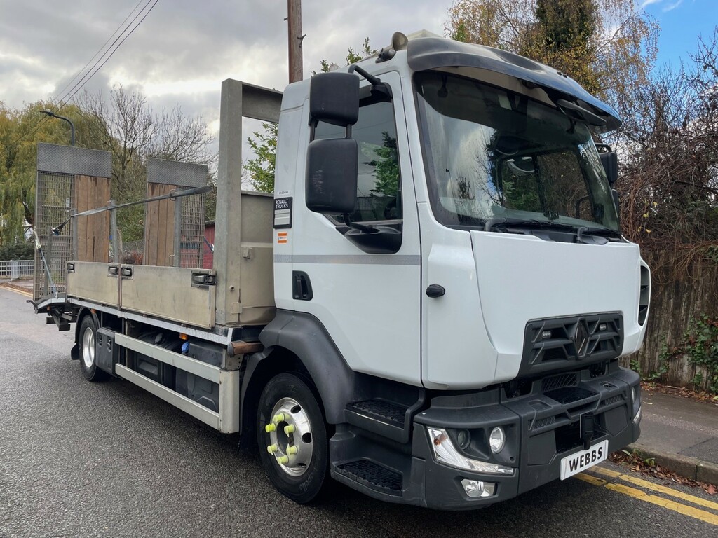 Renault Truck D12 Beavertail 201515 LK15ENJ White #3
