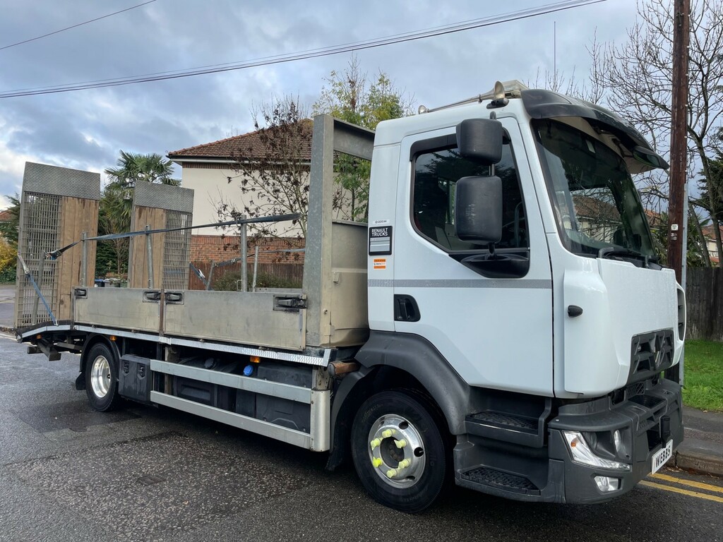Renault Truck D12 Beavertail 201515 LK15ENJ White #6