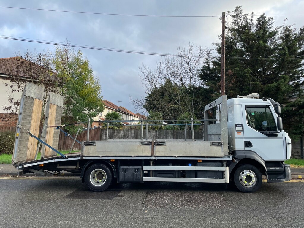 Renault Truck D12 Beavertail 201515 LK15ENJ White #4