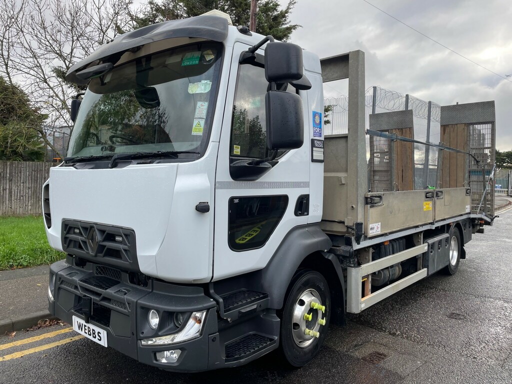 Renault Truck D12 Beavertail 201515 LK15ENJ White #2