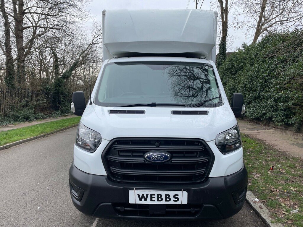 Ford Transit Custom Luton 2.0 Transit Leader 350 L4 Luton 2.0L Ecoblue BT22YNA White #2