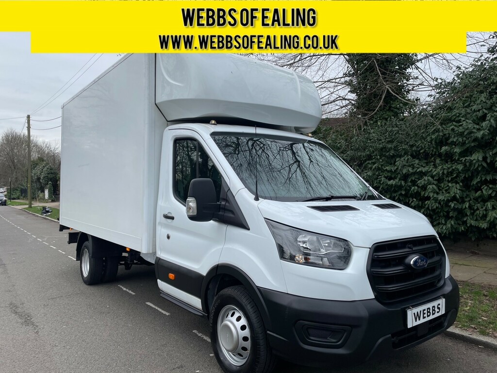 Ford Transit Custom Luton 2.0 Transit Leader 350 L4 Luton 2.0L Ecoblue White