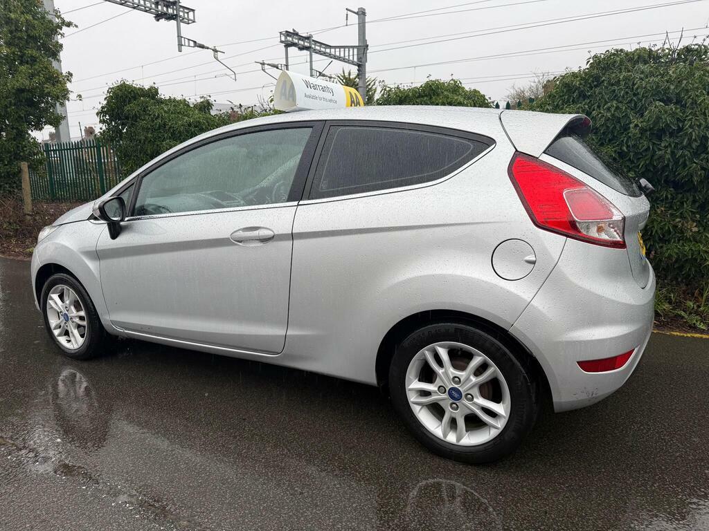 Ford Fiesta 1.25 Zetec Euro 5 NJ65AYM Silver #5