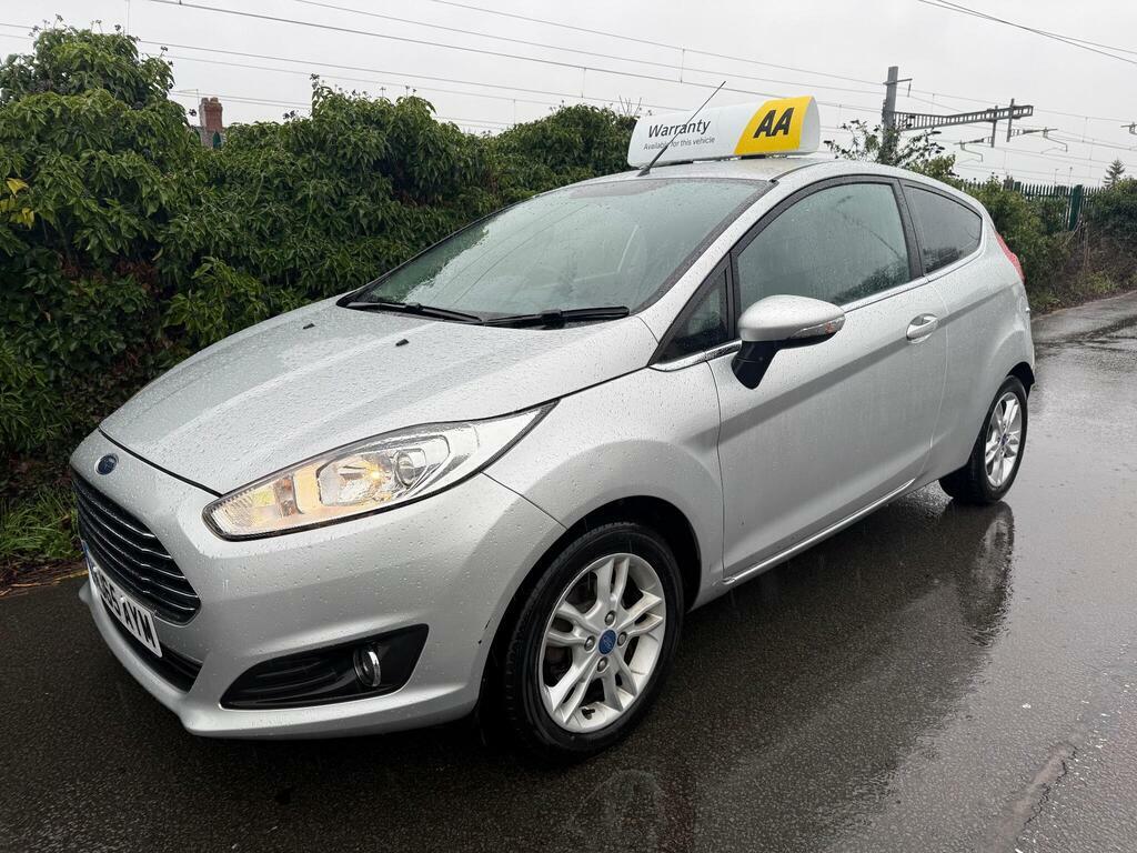 Ford Fiesta 1.25 Zetec Euro 5 NJ65AYM Silver #6