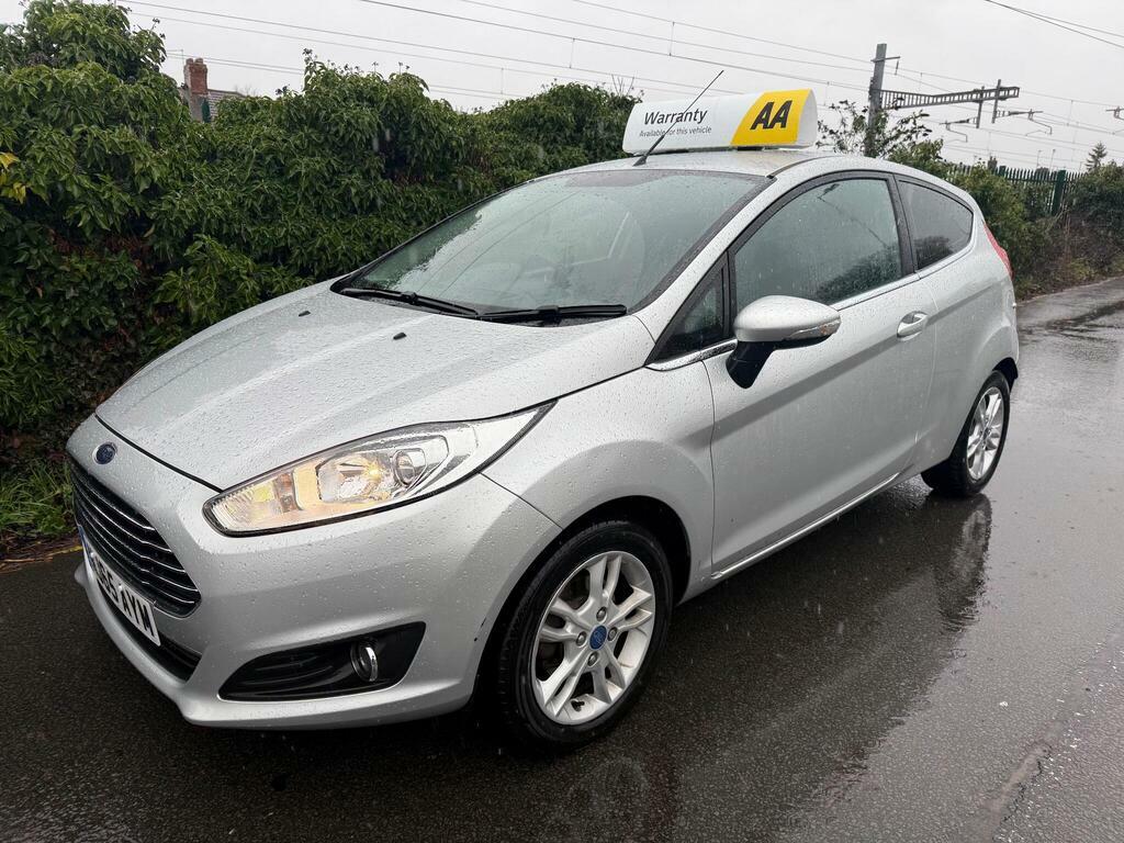 Ford Fiesta 1.25 Zetec Euro 5 NJ65AYM Silver