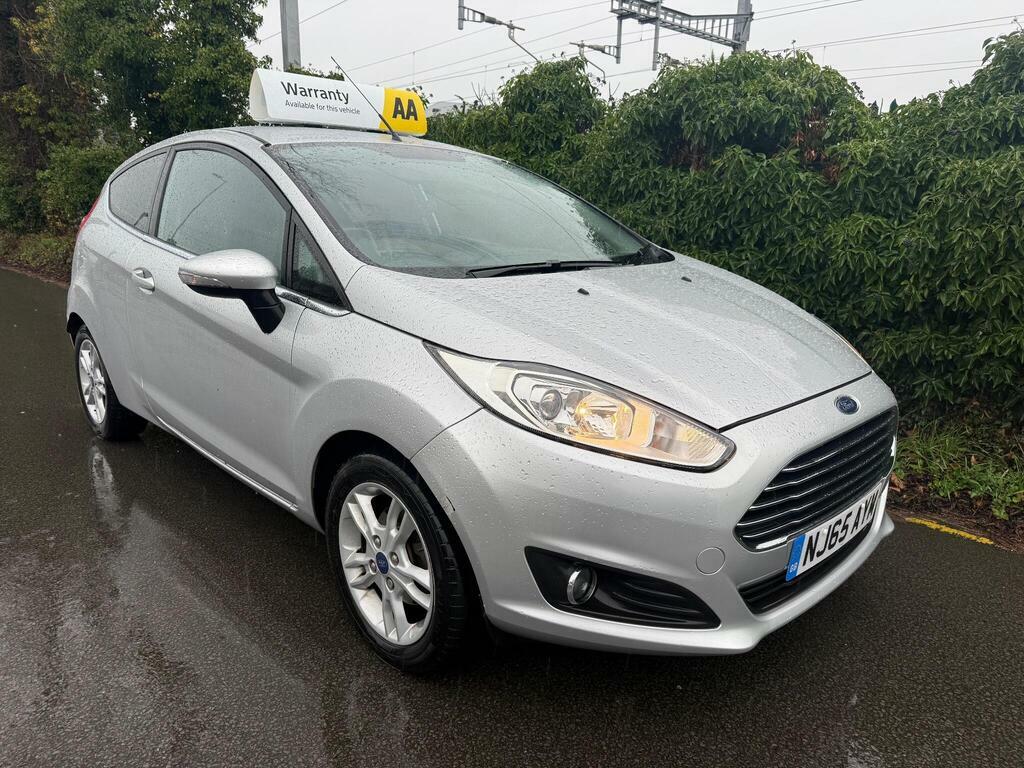 Ford Fiesta 1.25 Zetec Euro 5 NJ65AYM Silver #2
