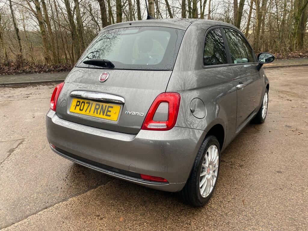 Fiat 500 Hatchback 1.0 Mhev Pop Euro 6 Ss 202171 PO71RNE Grey #5
