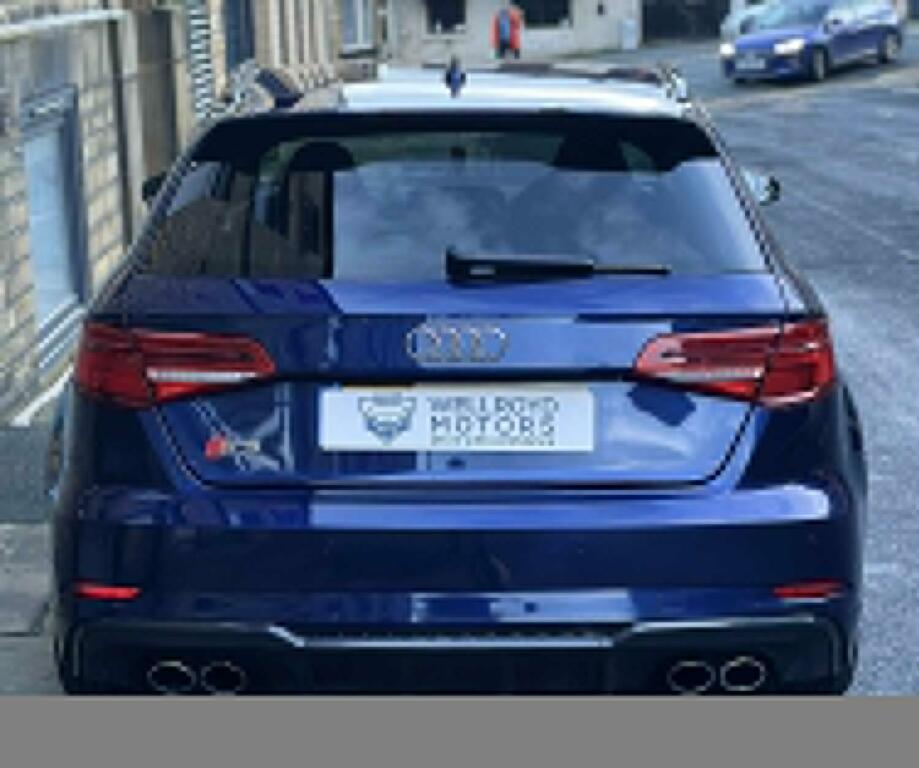 Audi S3 2.0 Tfsi Black Edition 2018 T3YBV Blue #4