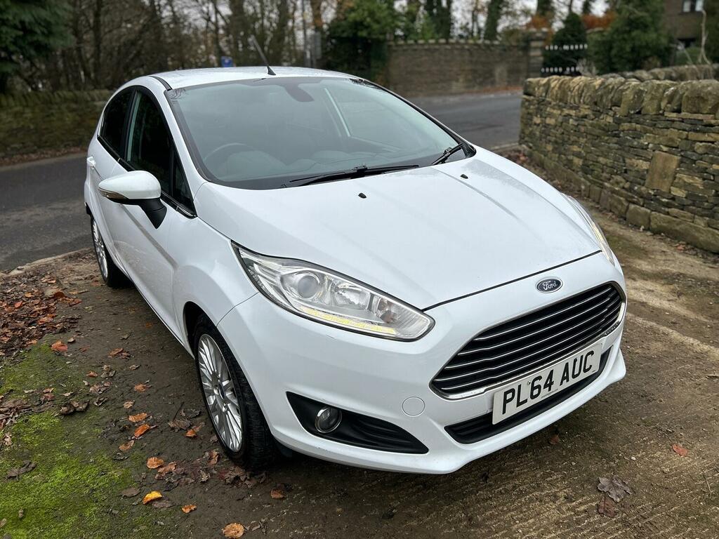 Ford Fiesta 1.0 T Ecoboost Titanium 2015 White