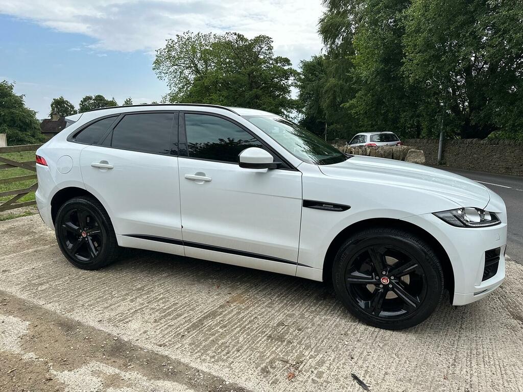 Jaguar F-Pace 2.0 D180 R-sport 2019 SA19UDN White #6