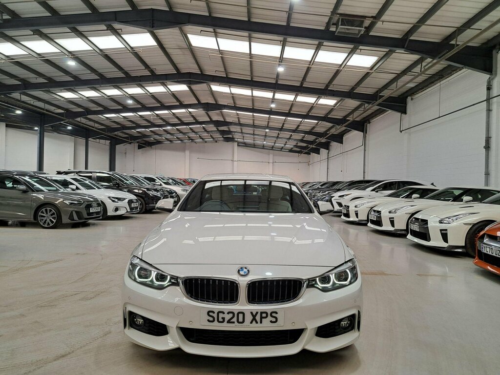 BMW 4 Series Gran Coupe 2.0 420D M Sport Xdrive Euro 6 Ss White #2