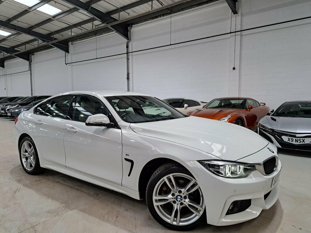 BMW 4 Series Gran Coupe 2.0 420D M Sport Xdrive Euro 6 Ss White #3