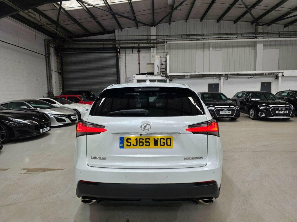 Lexus NX 2.0 200T F Sport 4Wd Euro 6 White #3
