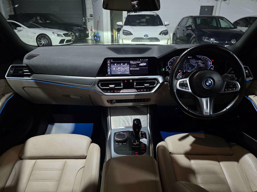 BMW 3 Series 2.0 330E 12Kwh M Sport Euro 6 Ss DY71PVE White #4