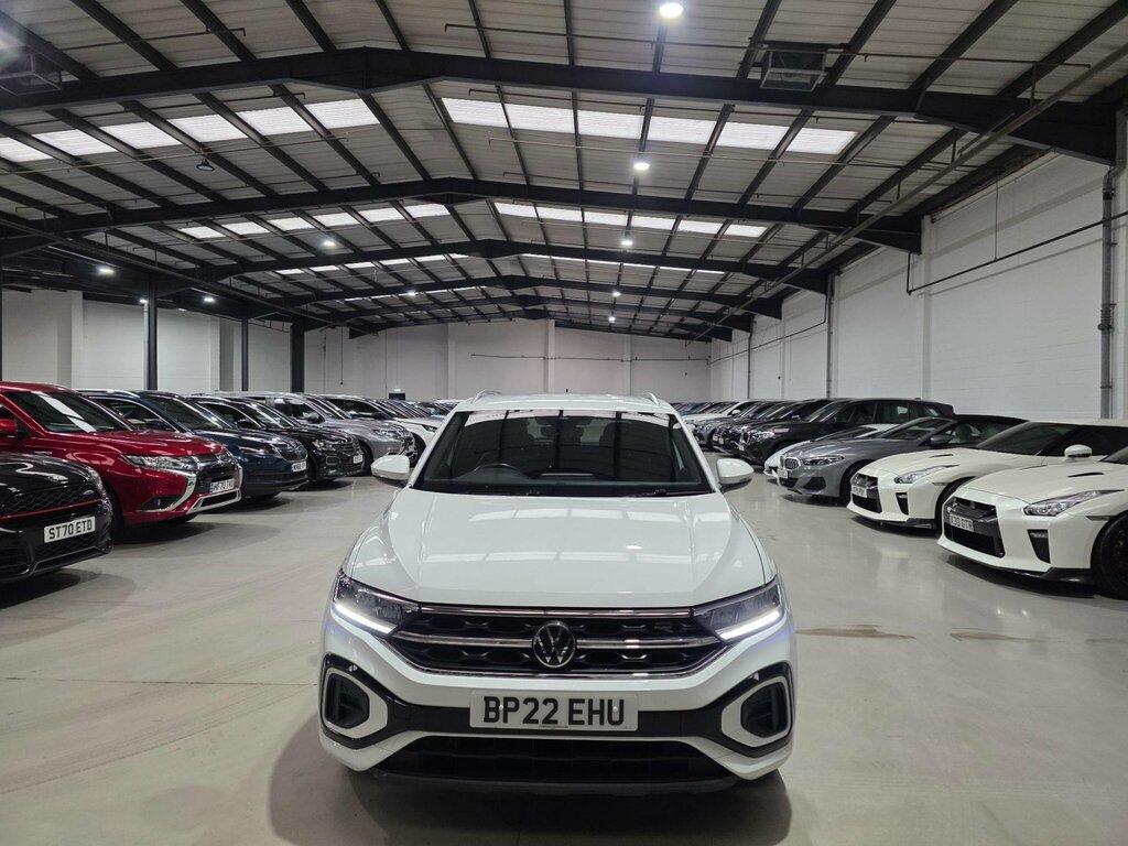 Volkswagen T-Roc 1.5 Tsi R-line Dsg Euro 6 Ss BP22EHU White #2