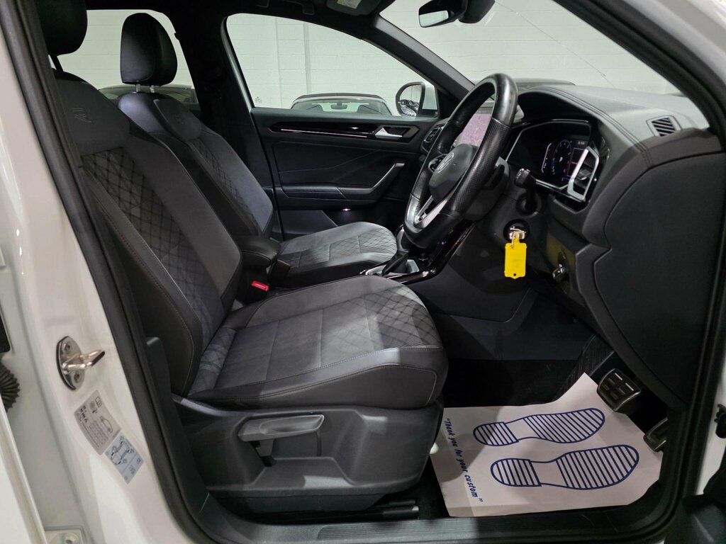 Volkswagen T-Roc 1.5 Tsi R-line Dsg Euro 6 Ss BP22EHU White #6