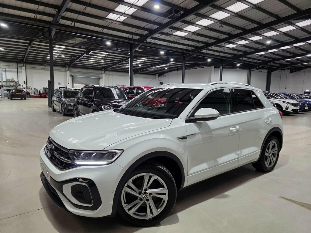 Volkswagen T-Roc 1.5 Tsi R-line Dsg Euro 6 Ss White