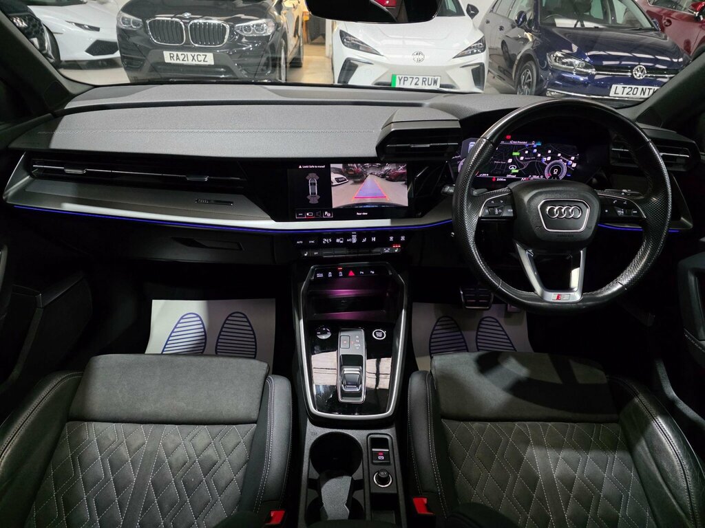Audi A3 1.5 Tfsi 35 Edition 1 S Tronic Euro 6 Ss YB71GHN Blue #3