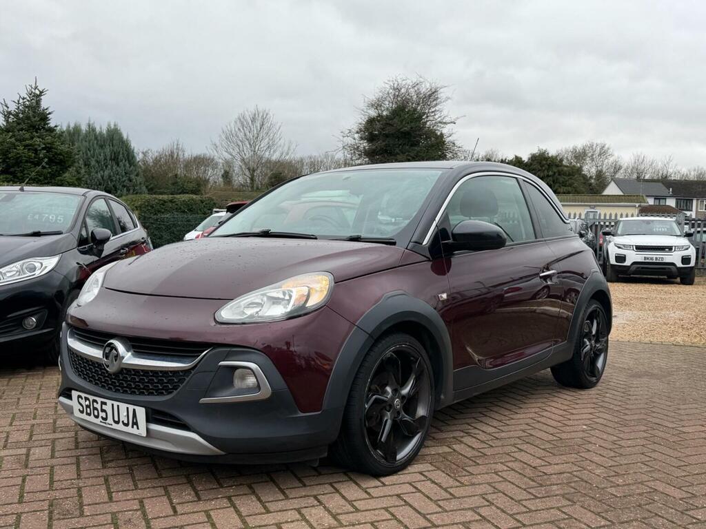 Vauxhall Adam 1.4I Rocks Euro 6 201565 SB65UJA Red #3