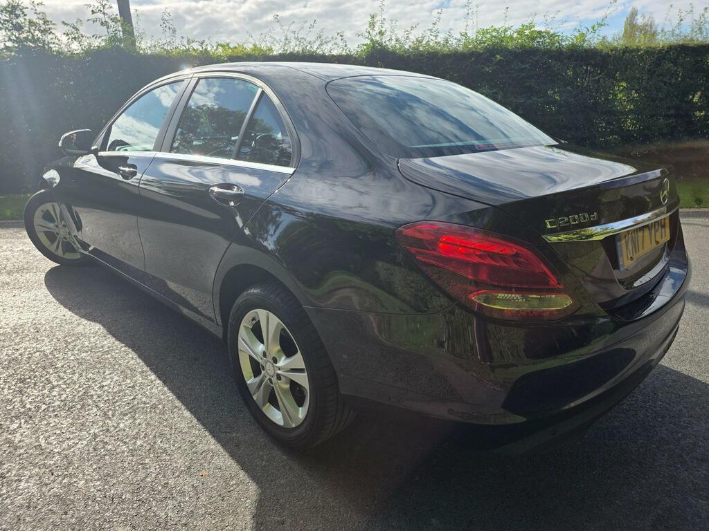 Mercedes-Benz C Class 1.6 C200d Se Executive Edition Euro 6 Ss Black #4