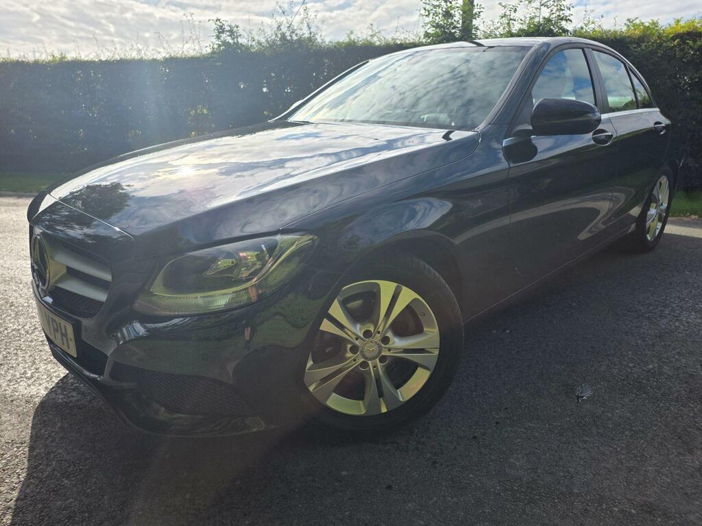 Mercedes-Benz C Class 1.6 C200d Se Executive Edition Euro 6 Ss Black #3
