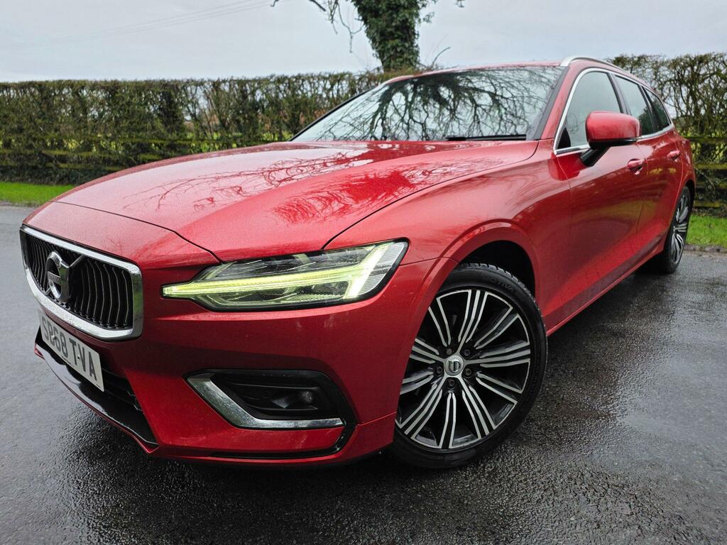 Volvo V60 2.0 D3 Inscription Euro 6 Ss SB68TVA Red #3