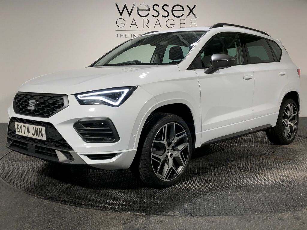 Seat Ateca 1.5 Tsi Evo Fr Sport Dsg White #4