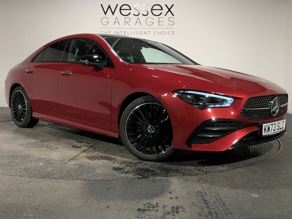 Mercedes-Benz CLA Class 220 Amg Line Premium Red #2
