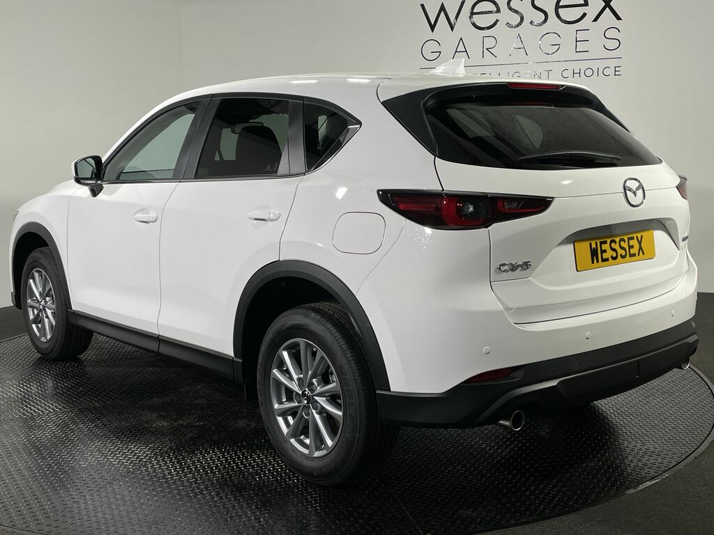 Mazda CX-5 2.0 E-skyactiv G Mhev Centre-line 22023 WR75OED White #4