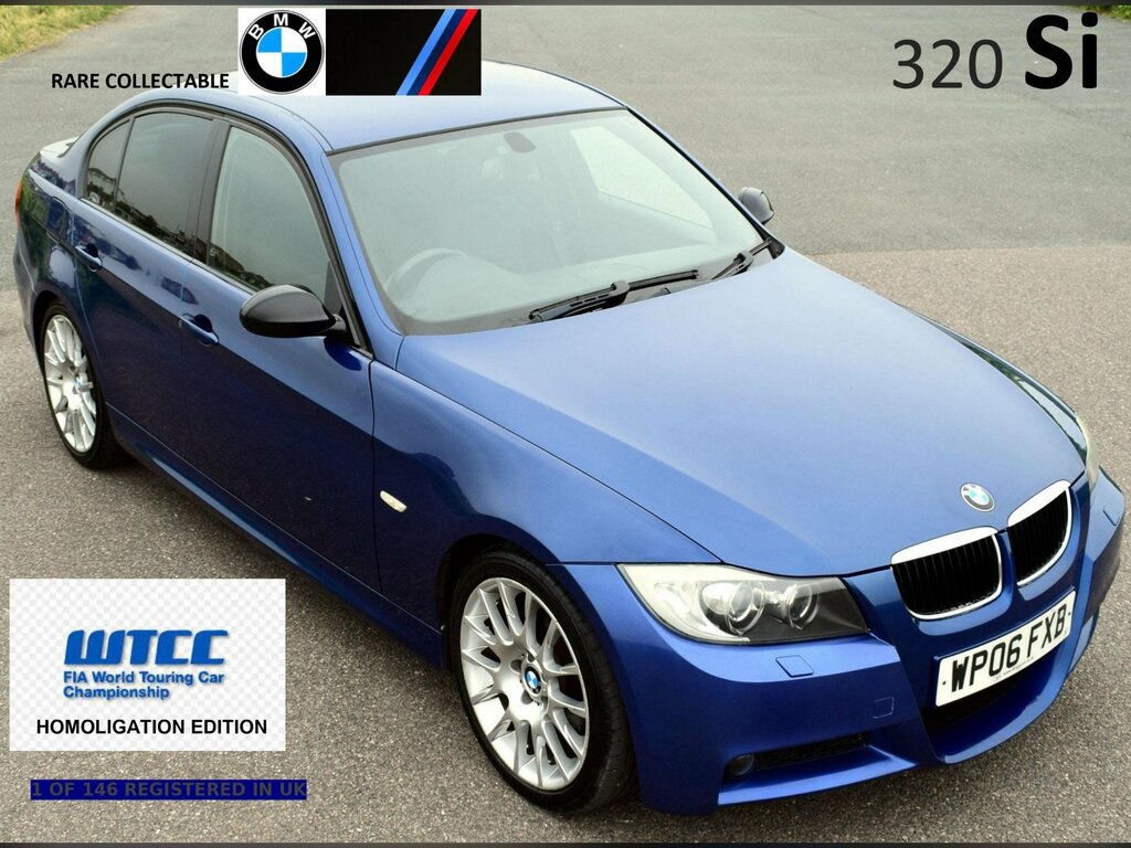 BMW 3 Series 320Si 2006 Wtcc Homologation Edition Blue