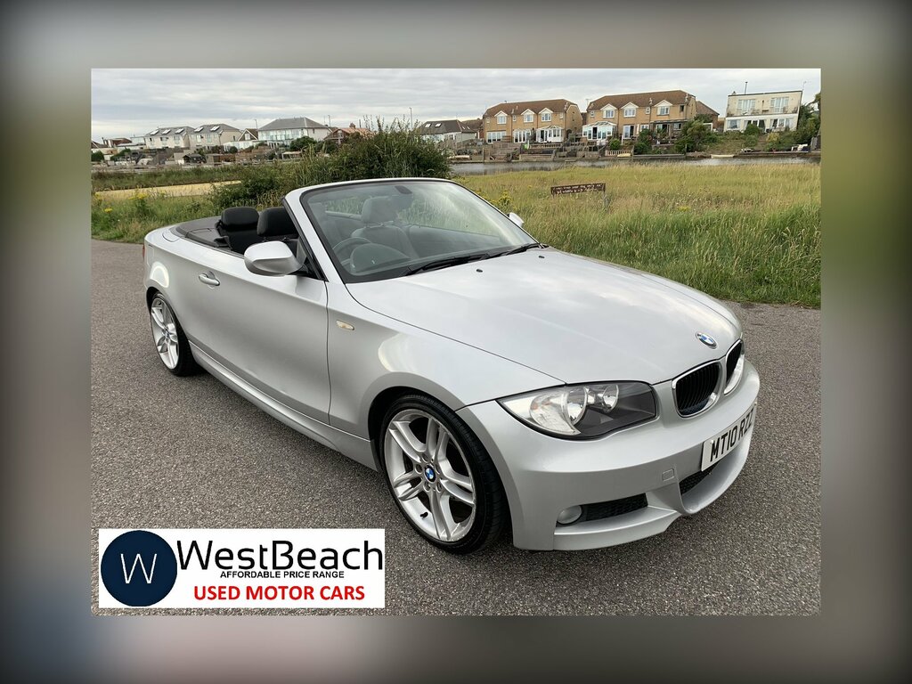 BMW 1 Series 2.0 118I M Sport Convertible Eur MT10RZZ Silver #6