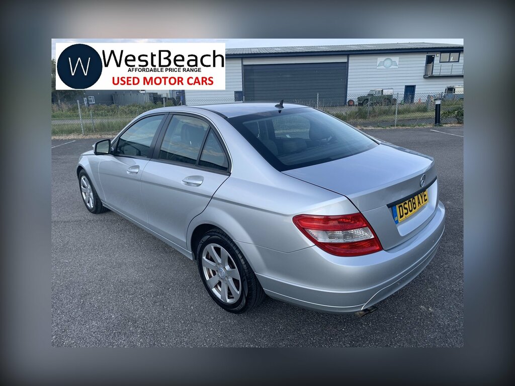Mercedes-Benz C Class C200 Cdi Se Silver #4