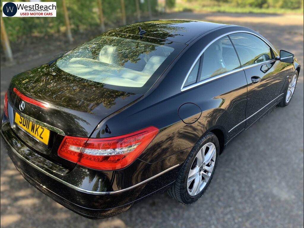 Mercedes-Benz E Class 2.1 E220 Cdi Blueefficiency Se Coupe Ti SD11WKZ Black #5