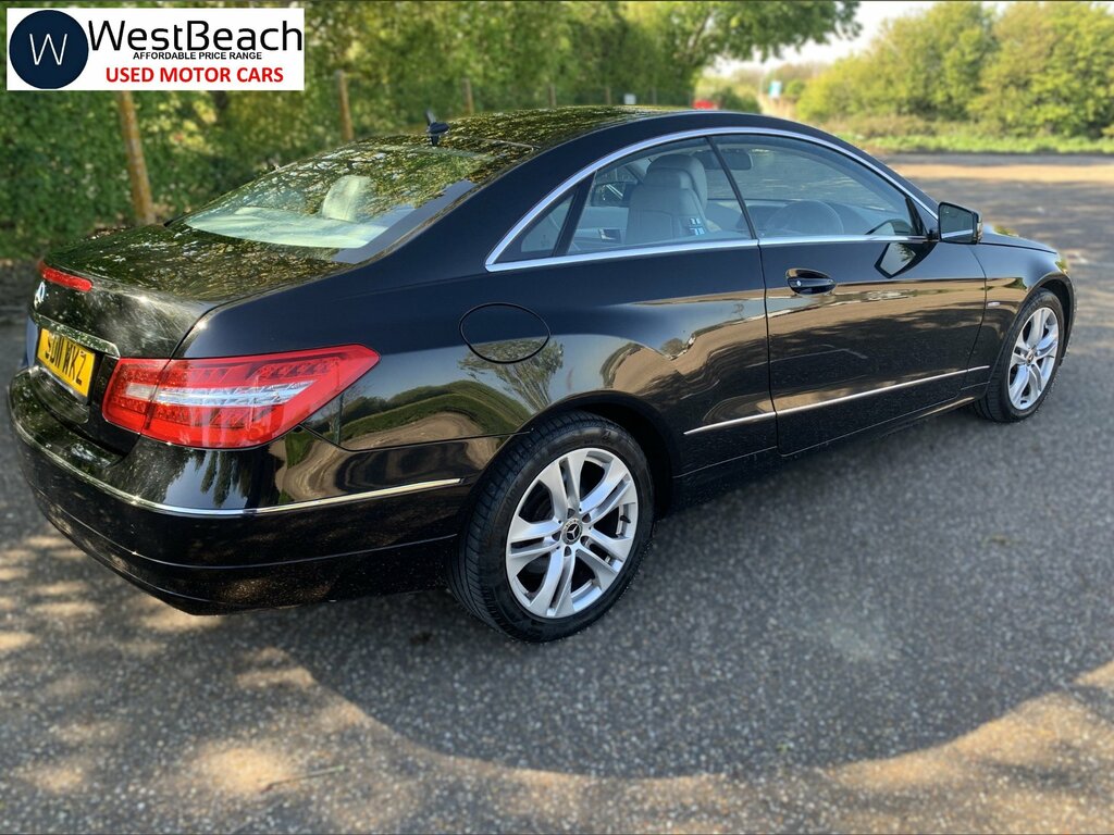 Mercedes-Benz E Class 2.1 E220 Cdi Blueefficiency Se Coupe Ti SD11WKZ Black #3