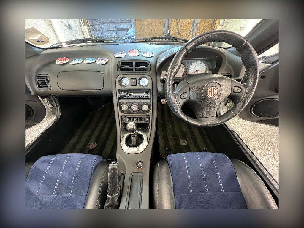 MG MGTF 1.8 Cool Blue Convertible 199 G Silver #6
