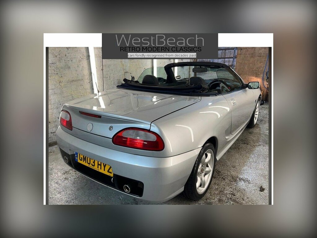 MG MGTF 1.8 Cool Blue Convertible 199 G Silver
