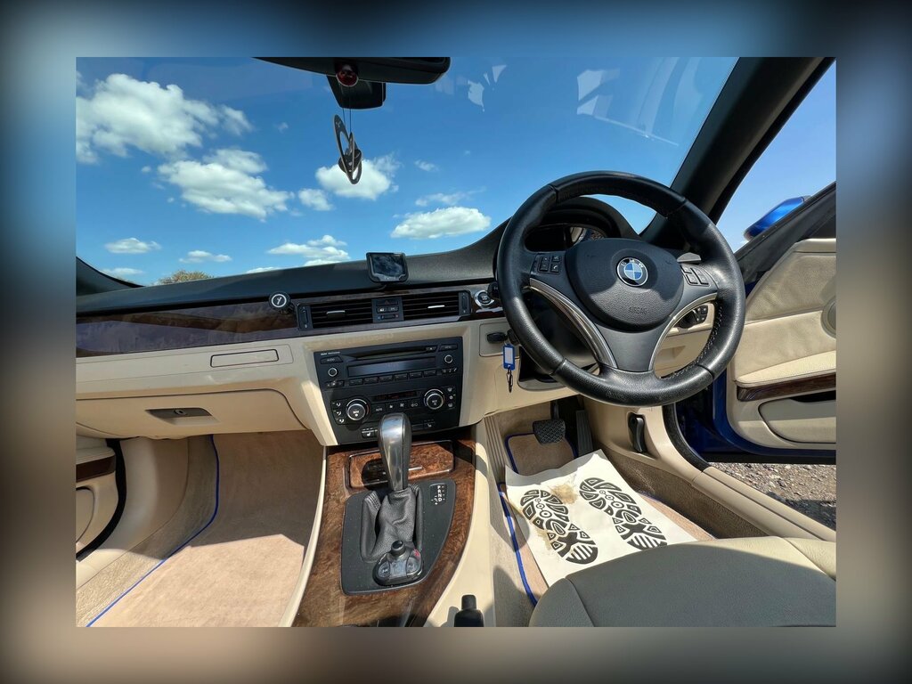 BMW 3 Series 3.0 325I Se Convertible Steptronic Euro BX07EAW Blue #6