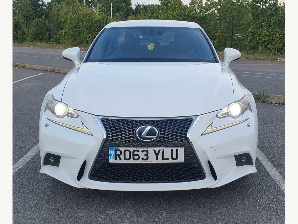 Lexus IS 2.5 300H F Sport E-cvt Euro 5 S S R063YLU White #3