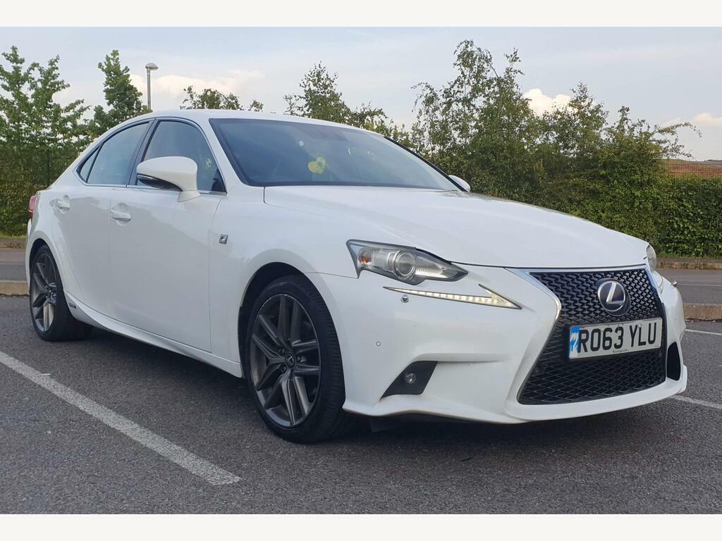 Lexus IS 2.5 300H F Sport E-cvt Euro 5 S S White