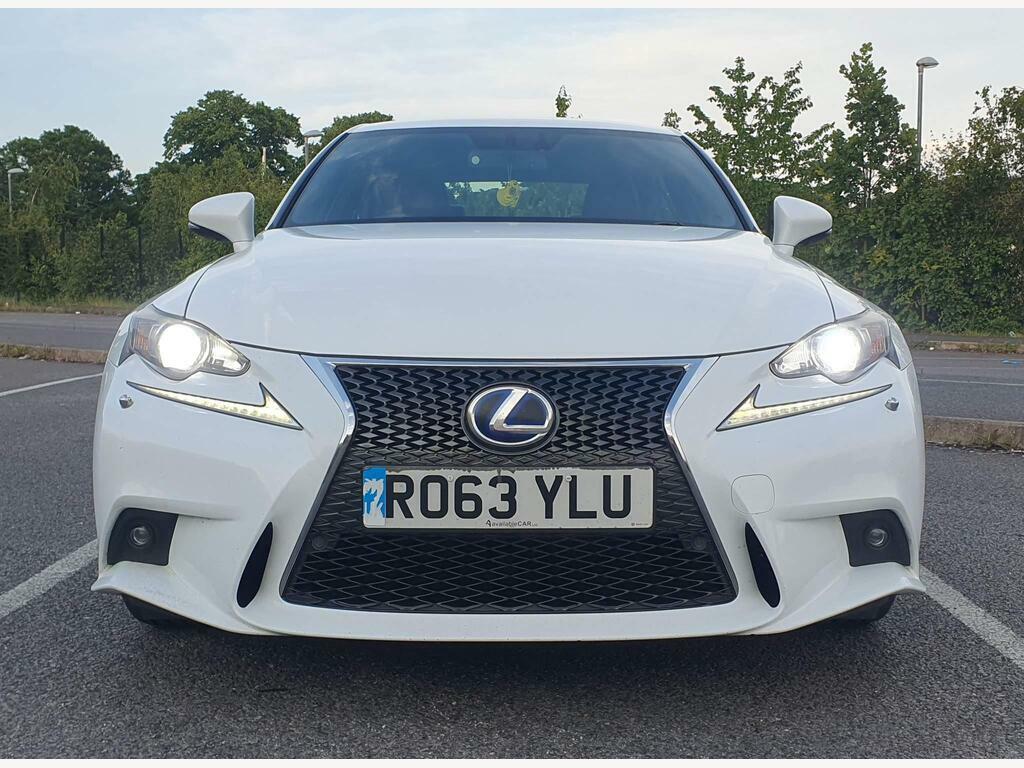 Lexus IS 2.5 300H F Sport E-cvt Euro 5 S S R063YLU White #4